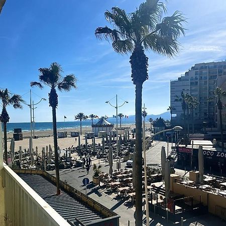 Appartement 20 Mts Plage, Pl Mediterranee, Vue Mer Parking Canet-en-Roussillon Kültér fotó