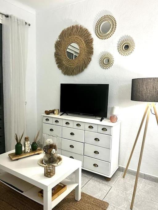Appartement 20 Mts Plage, Pl Mediterranee, Vue Mer Parking Canet-en-Roussillon Kültér fotó