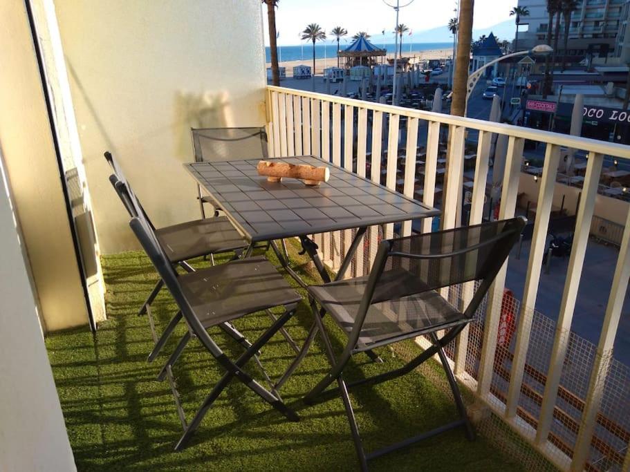 Appartement 20 Mts Plage, Pl Mediterranee, Vue Mer Parking Canet-en-Roussillon Kültér fotó