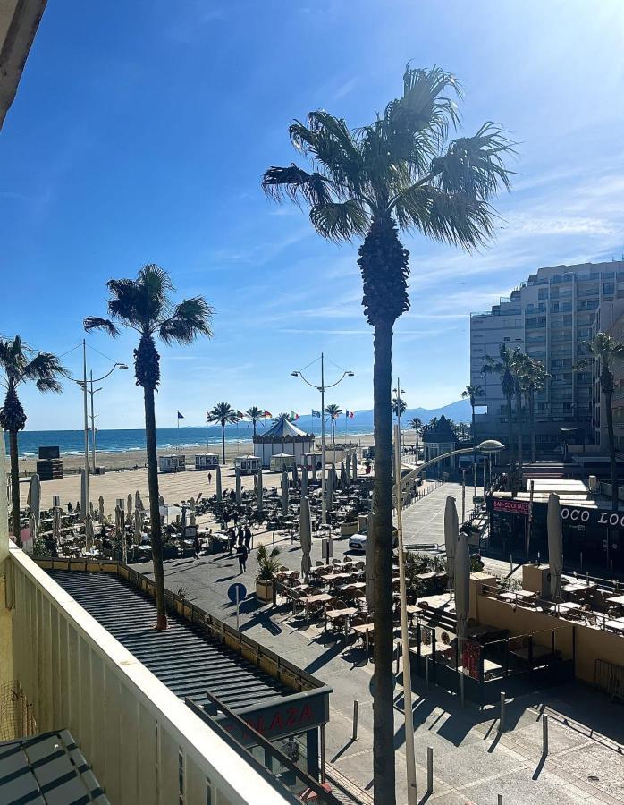 Appartement 20 Mts Plage, Pl Mediterranee, Vue Mer Parking Canet-en-Roussillon Kültér fotó