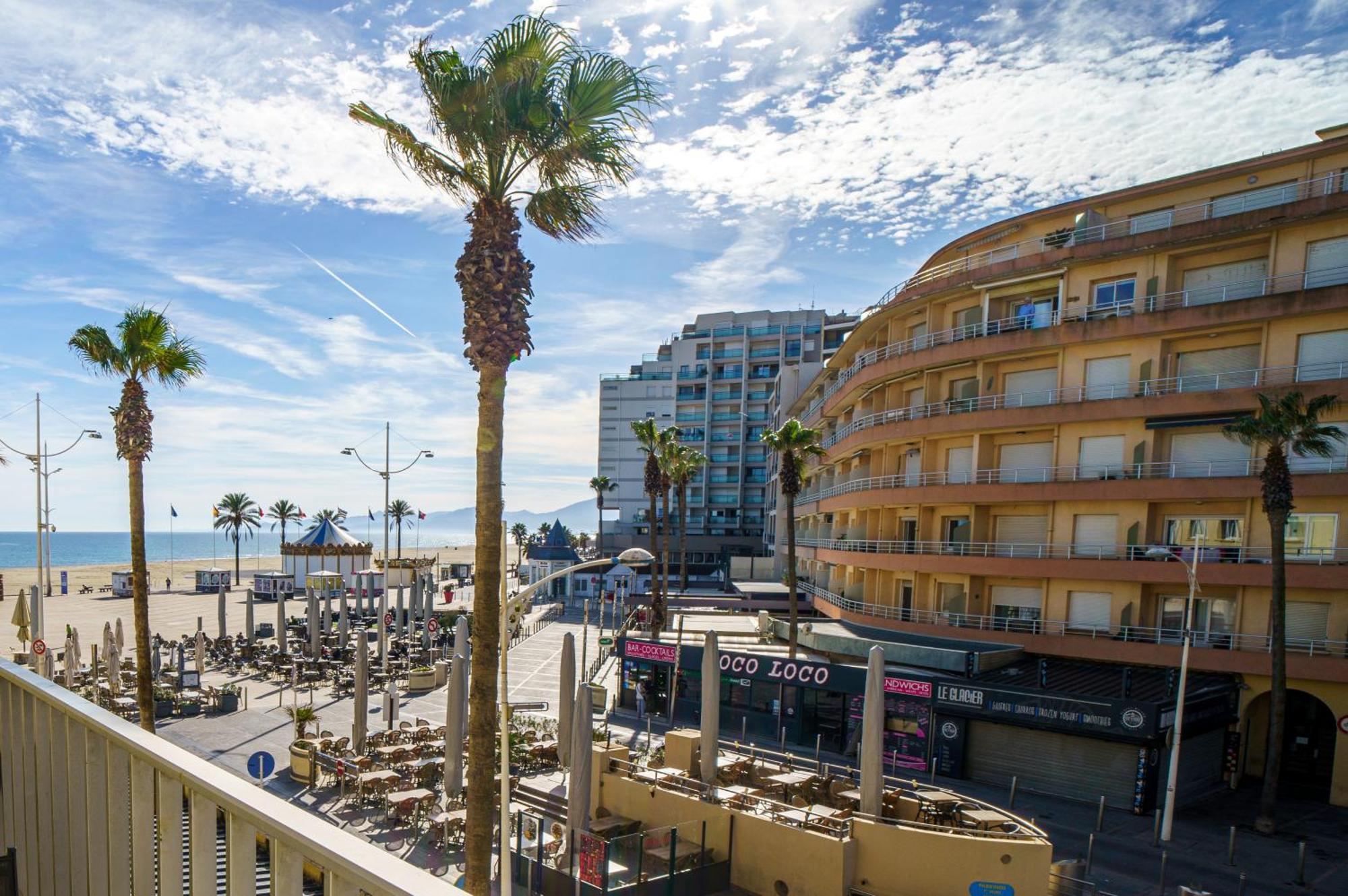 Appartement 20 Mts Plage, Pl Mediterranee, Vue Mer Parking Canet-en-Roussillon Kültér fotó