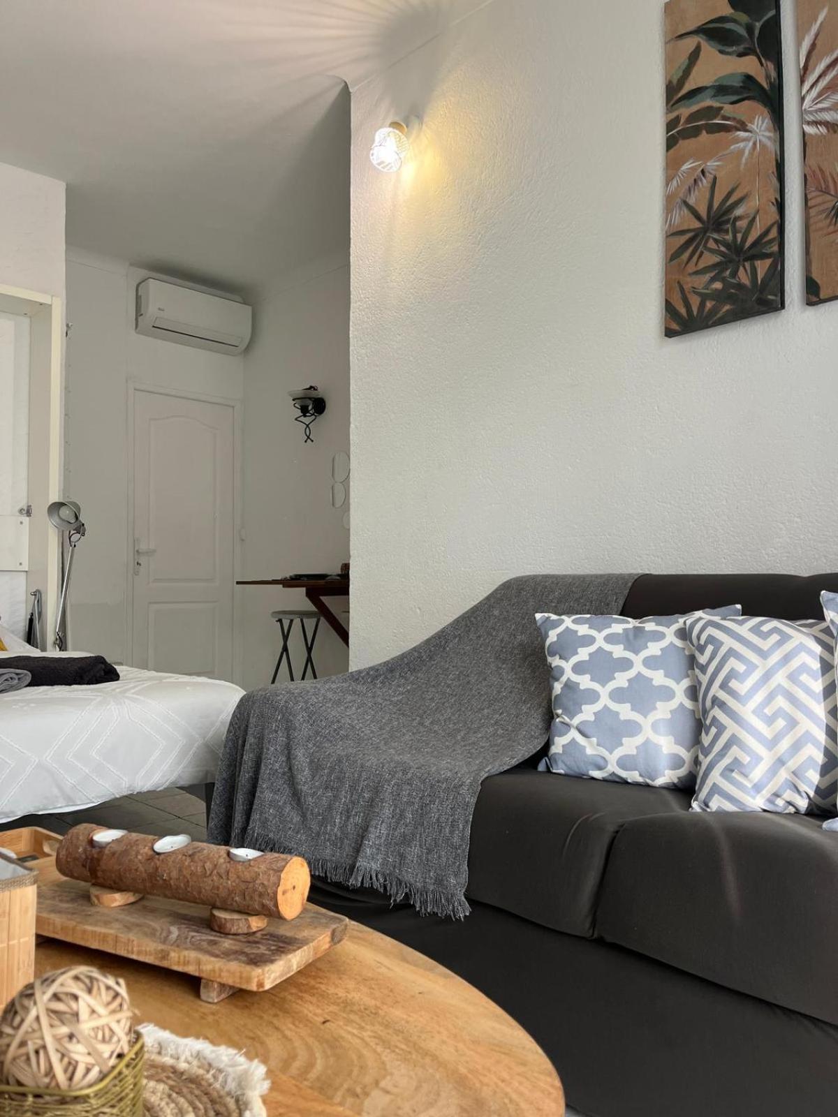 Appartement 20 Mts Plage, Pl Mediterranee, Vue Mer Parking Canet-en-Roussillon Kültér fotó